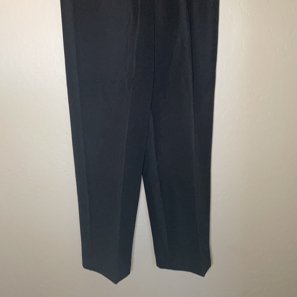 Alfred Dunner Women's Pull On Black Polyester Pants Elastic Waist Size 14 - Picture 6 of 10